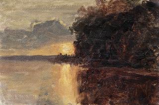 Hjalmar Munsterhjelm - Landscape Study.