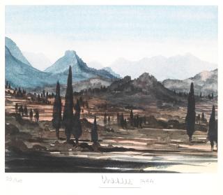 Hm King Charles III - Greek Landscape, Summer