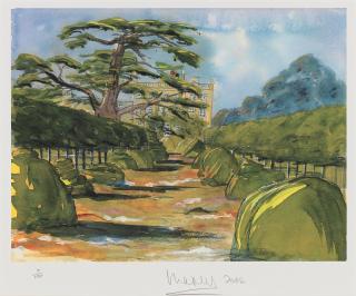 Hm King Charles III - The Thyme Walk, Highgrove House