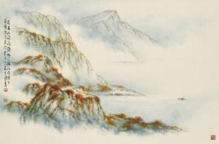 Ho Fung-Lin - Autumn in Yangtze Gorge