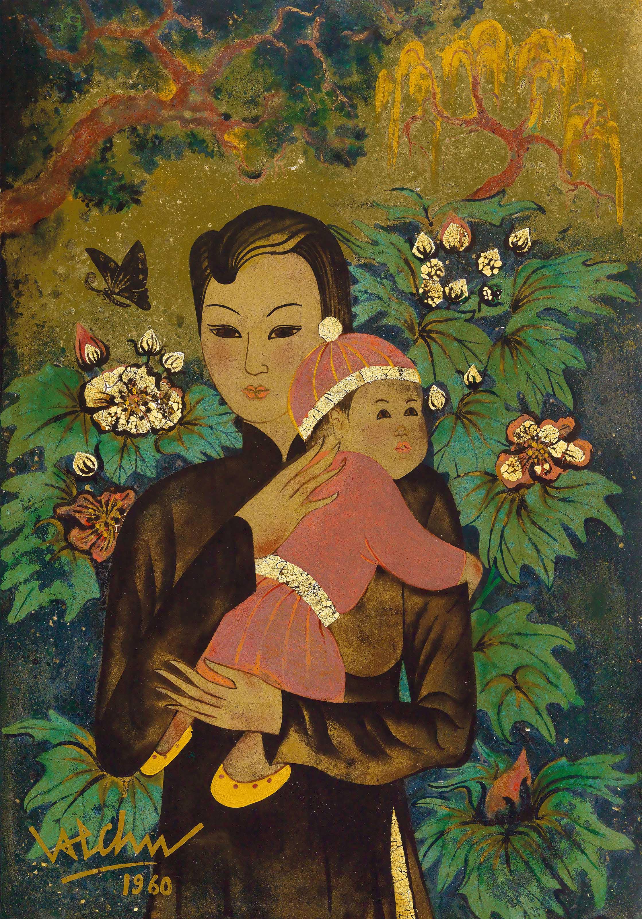 Hoang Tich Chu - Mother and Son