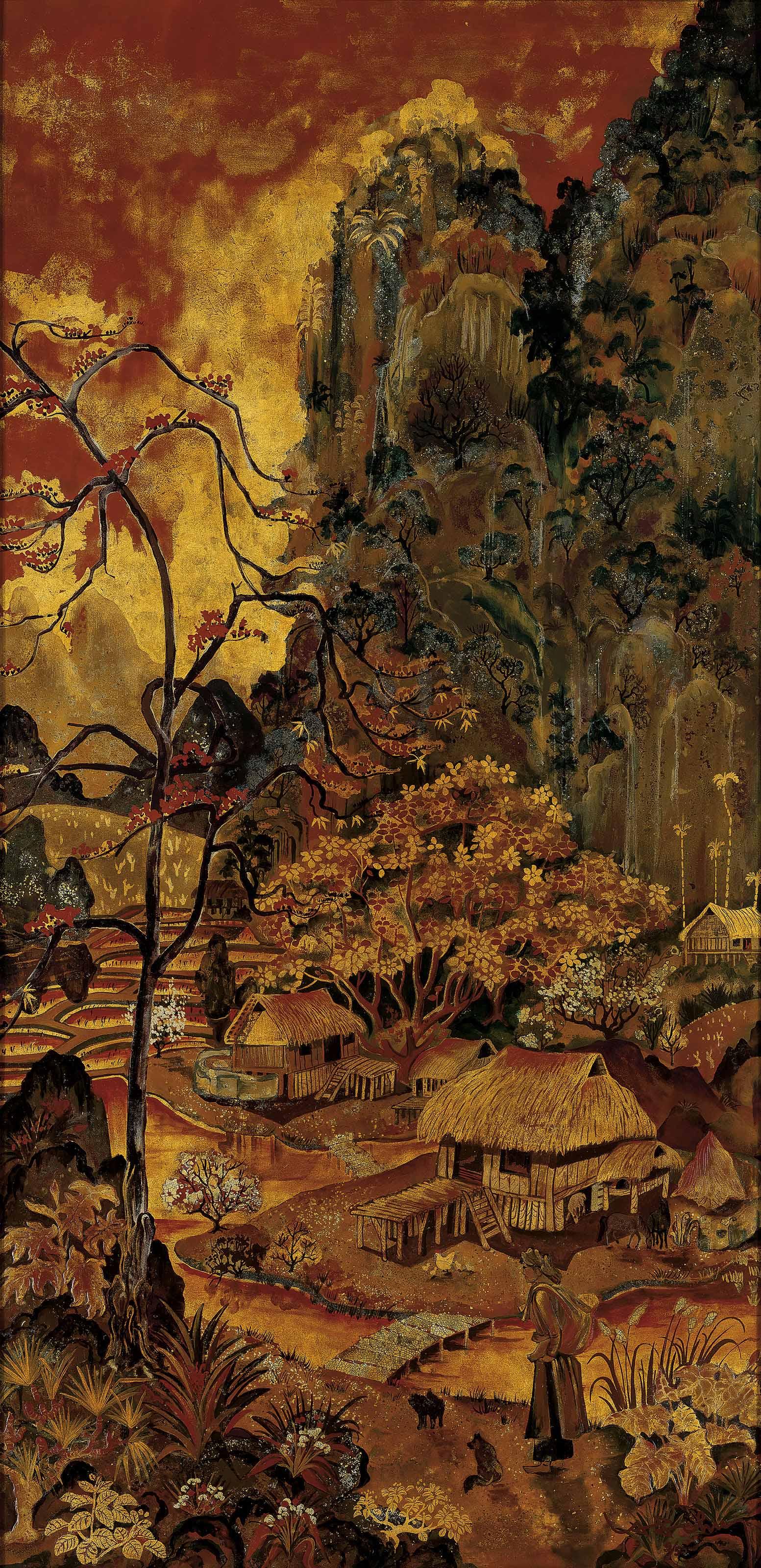 Hoang Tich Chu - Sunset on the Highland