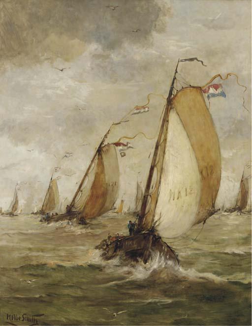 Hobbe Smith - A Festive Fleet On The Zuiderzee