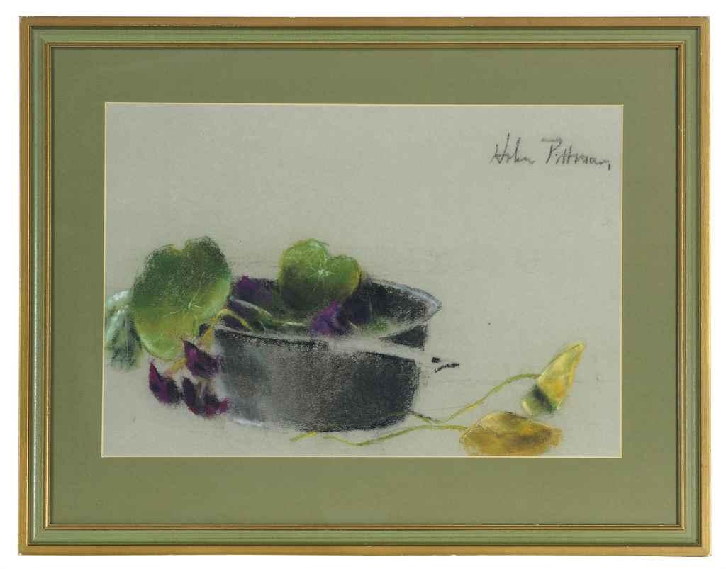 Hobson Lafayette Pittman - Nasturtium in a pot