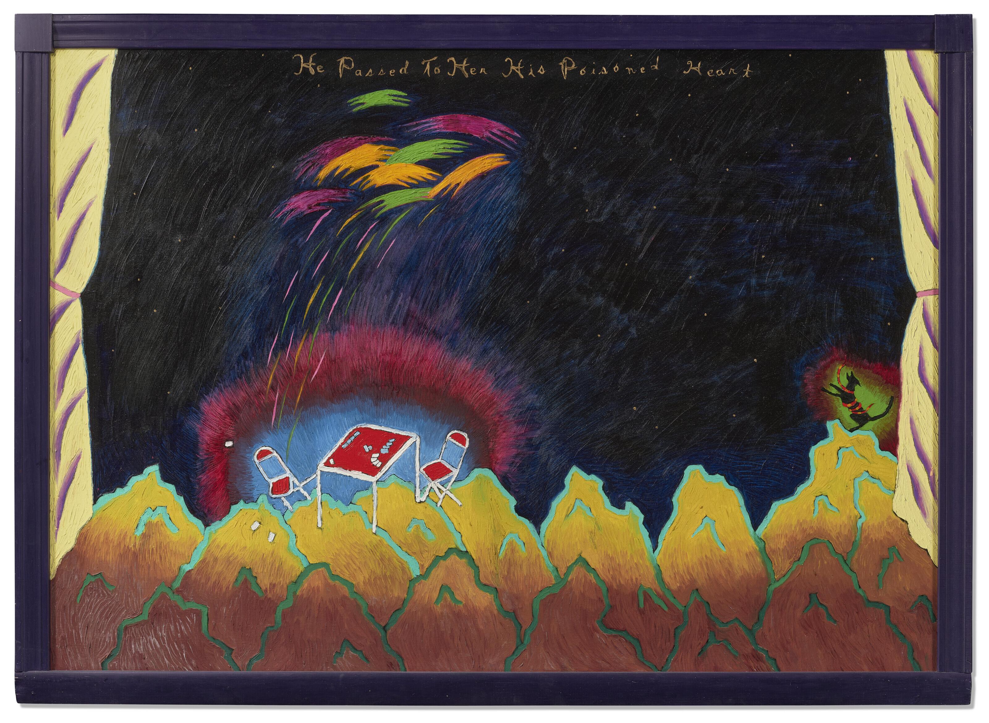 Hollis Sigler - He Passed To Her His Poisoned Heart