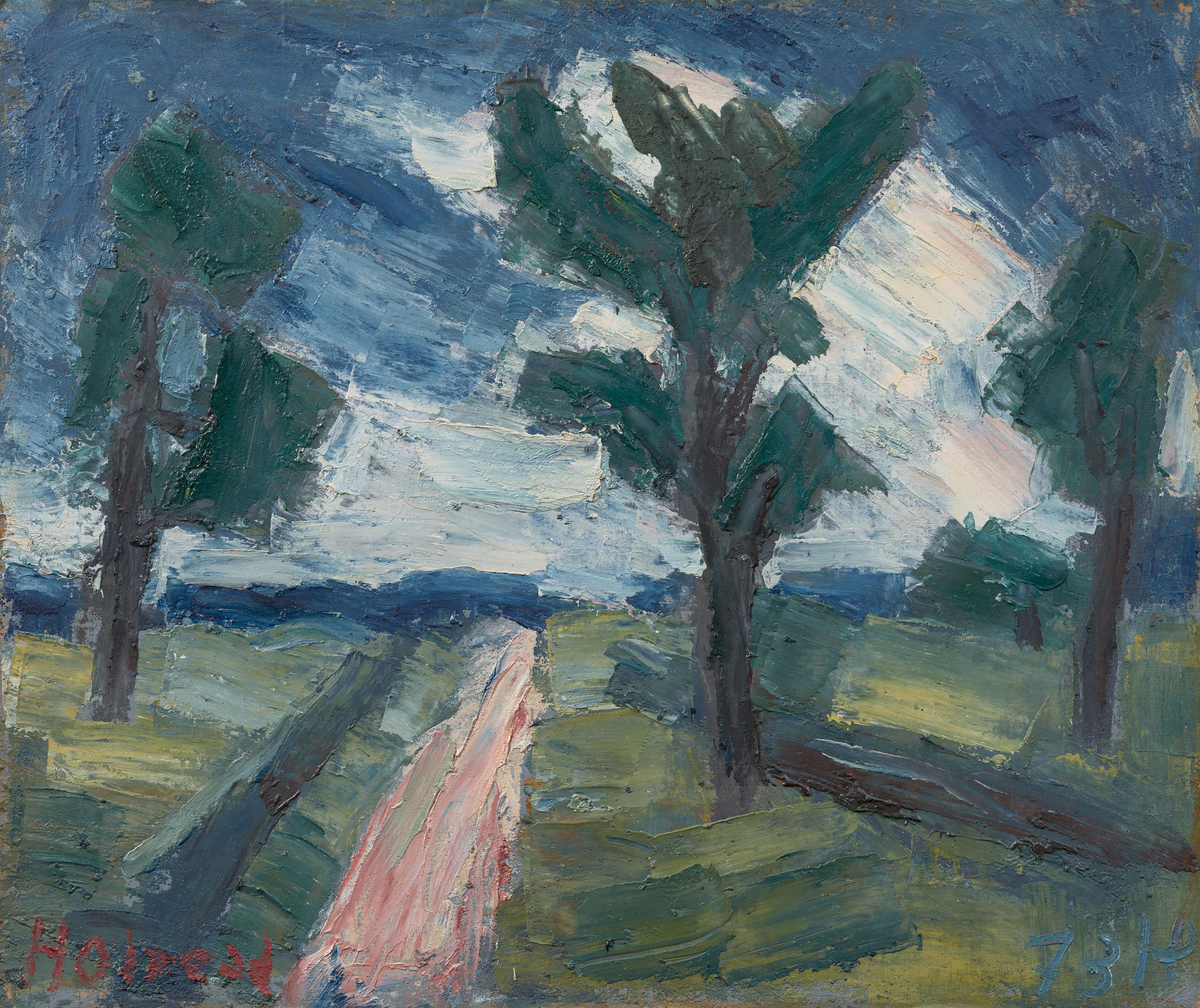 Holmead - Der Weg in die Ferne zwischen Bäumen