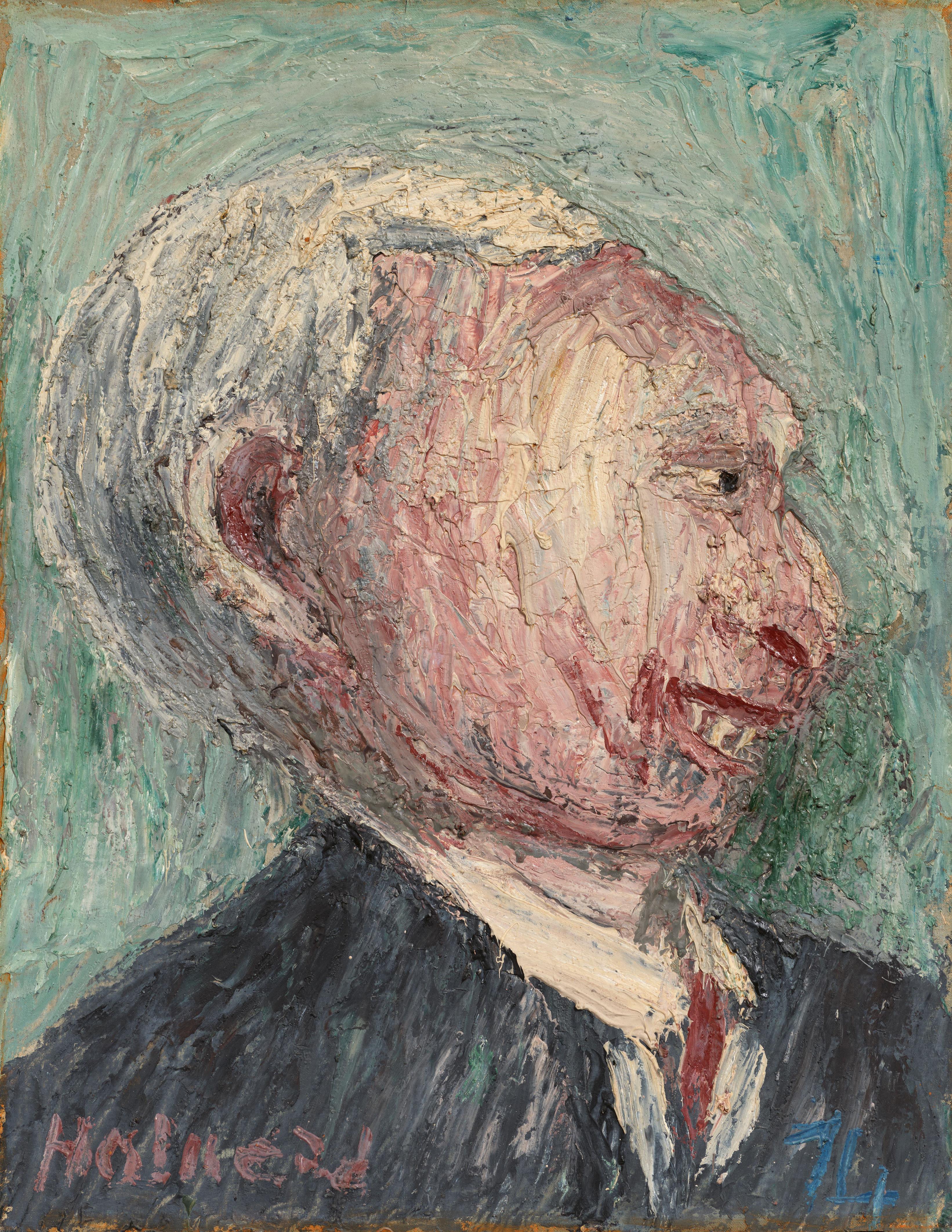 Holmead - Mann mit weißem Haar/Profil