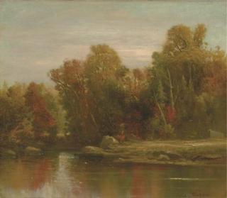 Homer Dodge Martin - Autumn In The Adirondacks