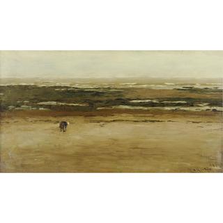 Homer Dodge Martin - Low Tide, Villerville