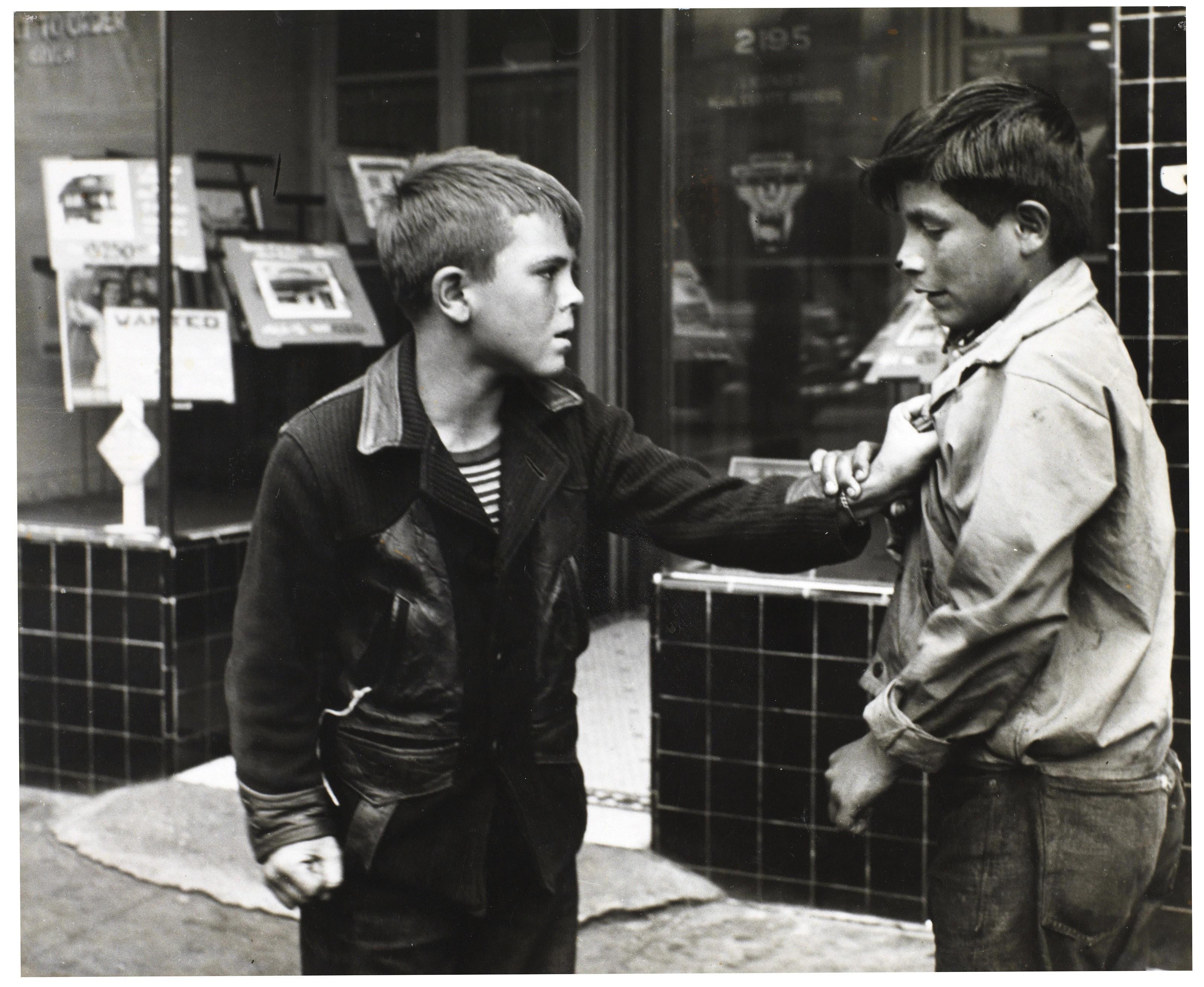 Homer Page - Two boys, 1940s