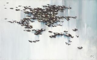 Hon Chi Fun - Boats in the Azure