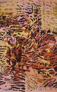 Hong Sek Chern - Untitled #11: Aerial Landscape in Naples Orange