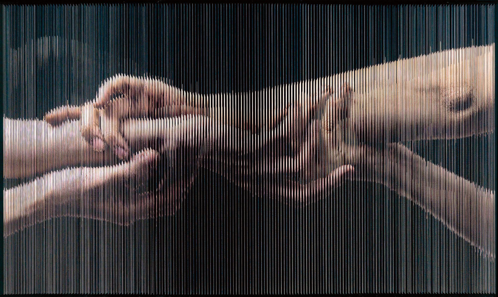 Hong Sung Chul - String Mirror - hands