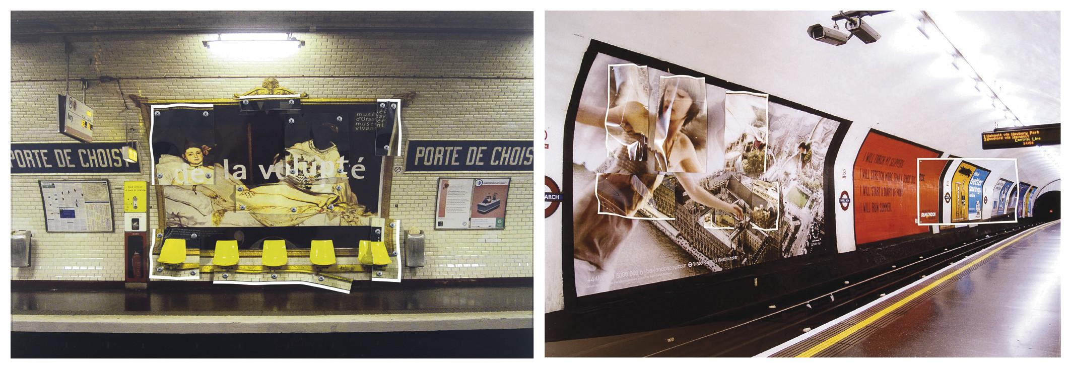 Hong Sung Do - Tourist (London Underground); & Tourist (Paris Metro)