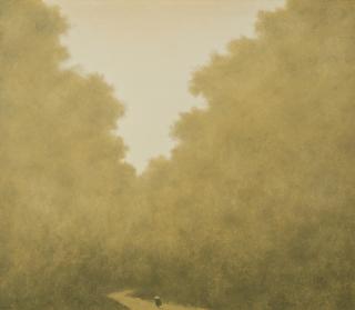 Hong Viet Dung - Landscape With Figure