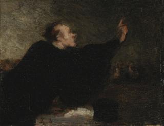 Honoré Daumier - Avocat Plaidant