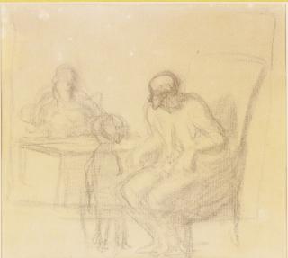Honoré Daumier - La Consultation (Le Médecin Et Son Malade - Le Malade Imaginaire- La Famille À Table)
