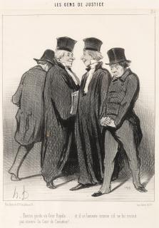 Honoré Daumier - Les Gens de Justice 38