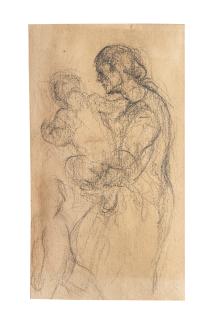 Honoré Daumier - Mère Et Enfant