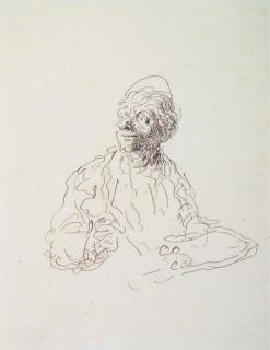Honoré Daumier - Portrait présumé de Corot