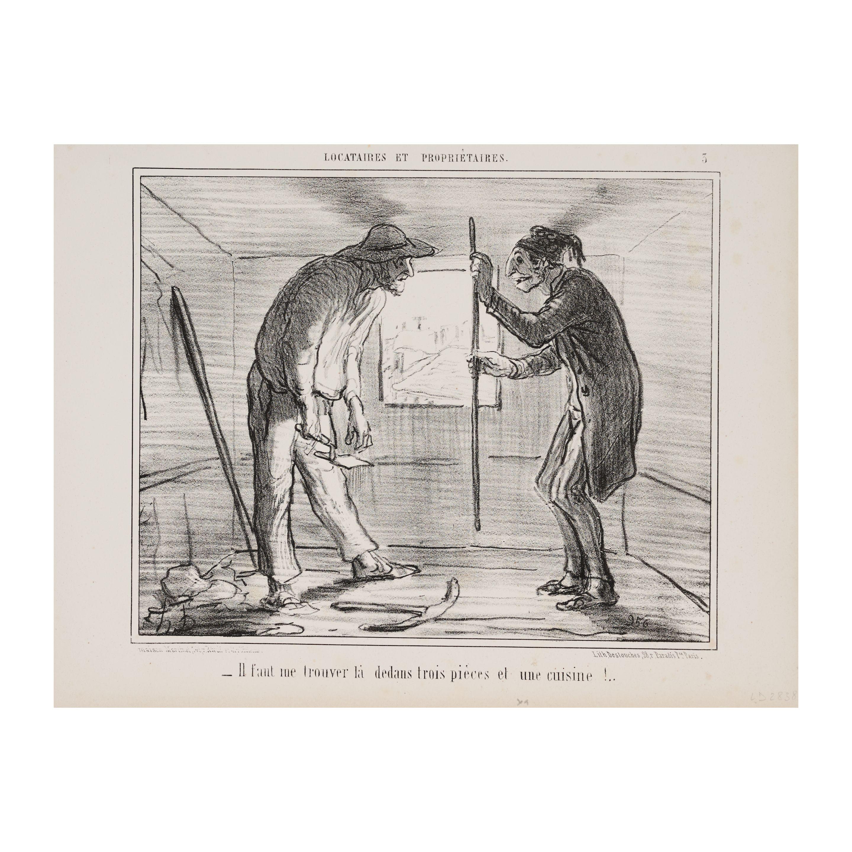 Honoré Daumier - Sans titre
