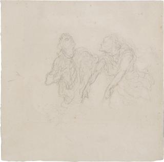 Honoré Daumier - Scene d\'une comedie