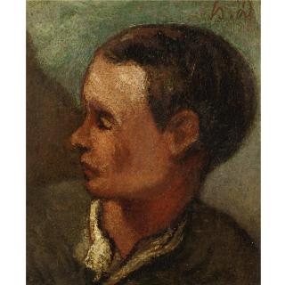 Honoré Daumier - Tête D\'Homme (Tête D\'Insurgé)