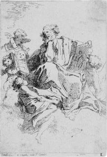 Honoré Fragonard - St. Lukas.