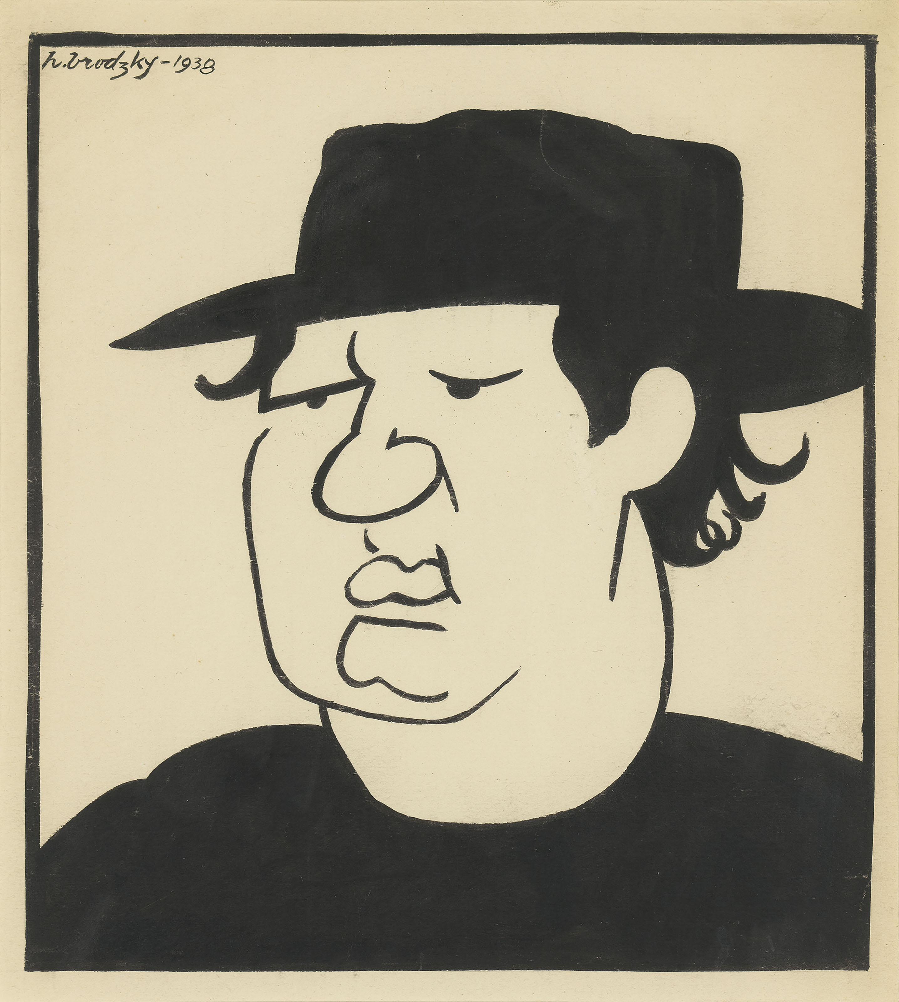 Horace Brodzky - Portrait of Jacob Epstein