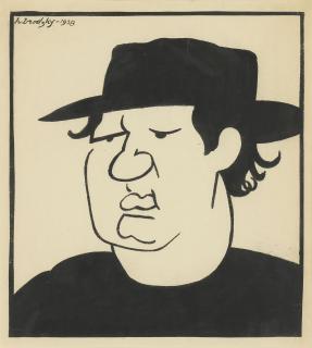 Horace Brodzky - Portrait of Jacob Epstein