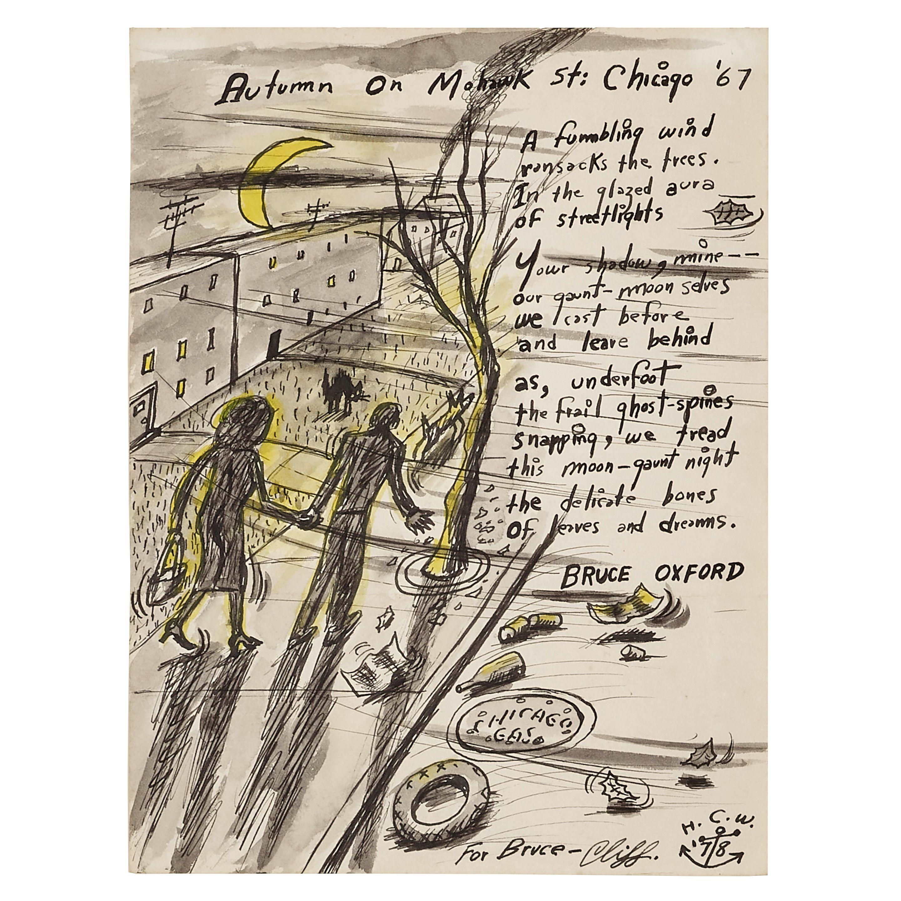 Horace Clifford Westermann - Autumn on Mohawk St: Chicago \'67, 1978