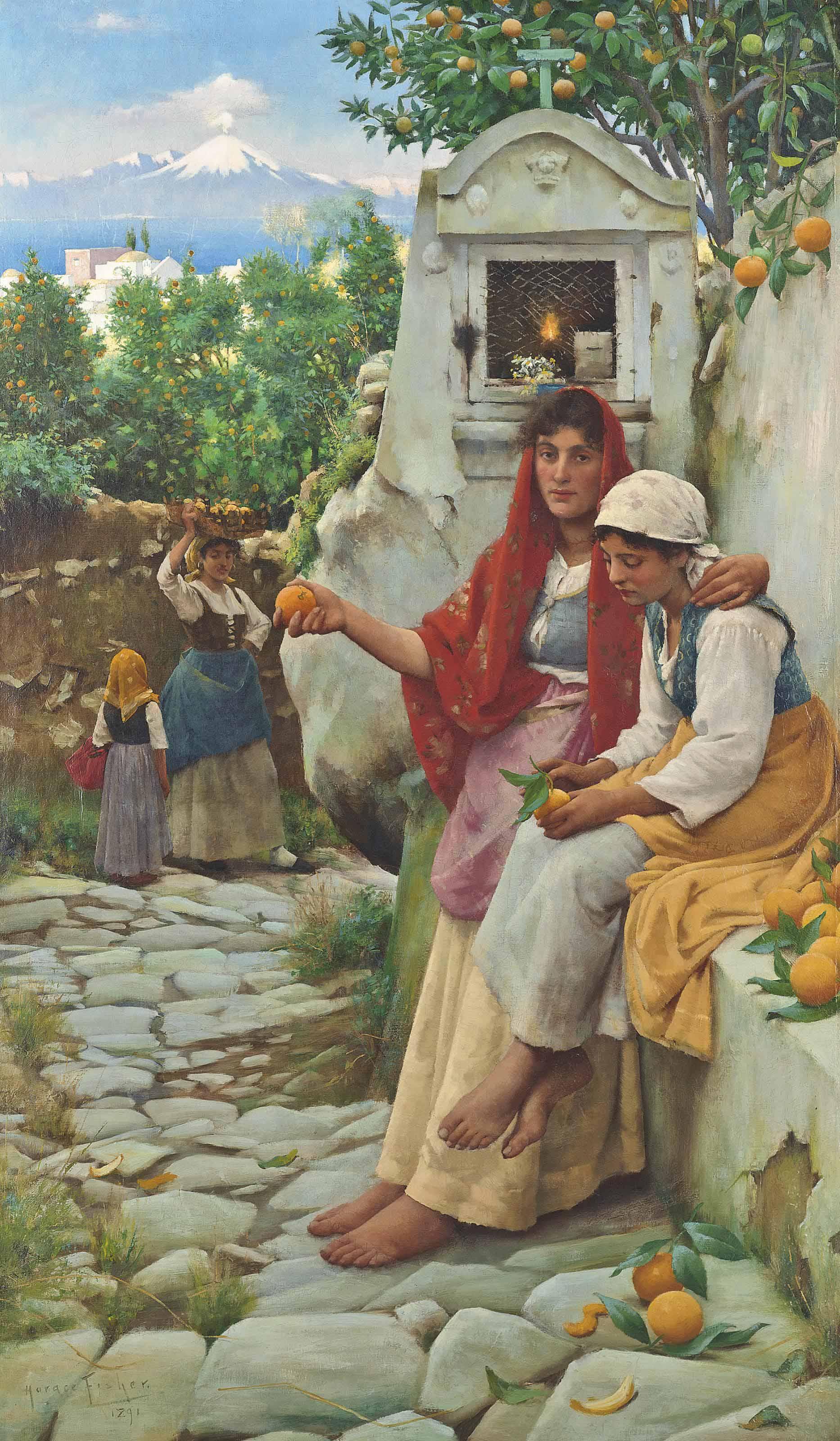 Horace Fisher - The orange sellers