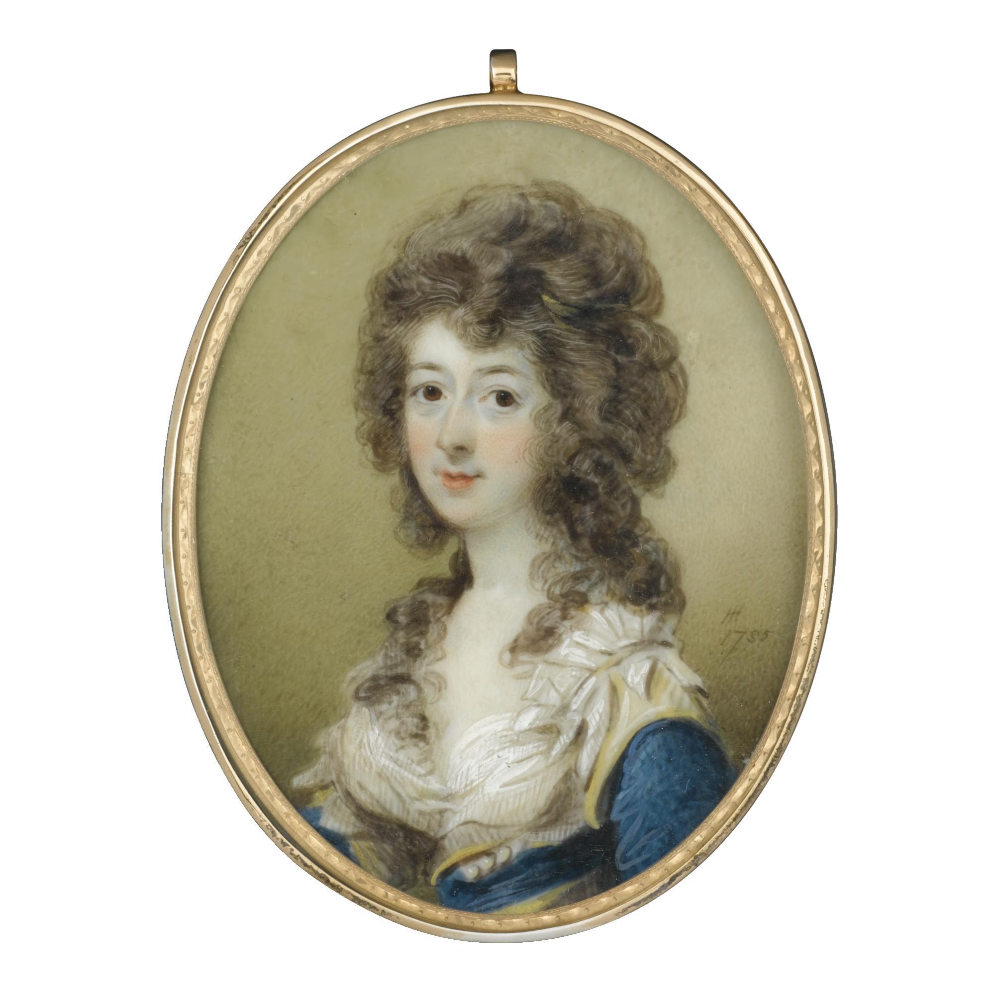 Horace Hone A.R.A. - Portrait Of A Lady