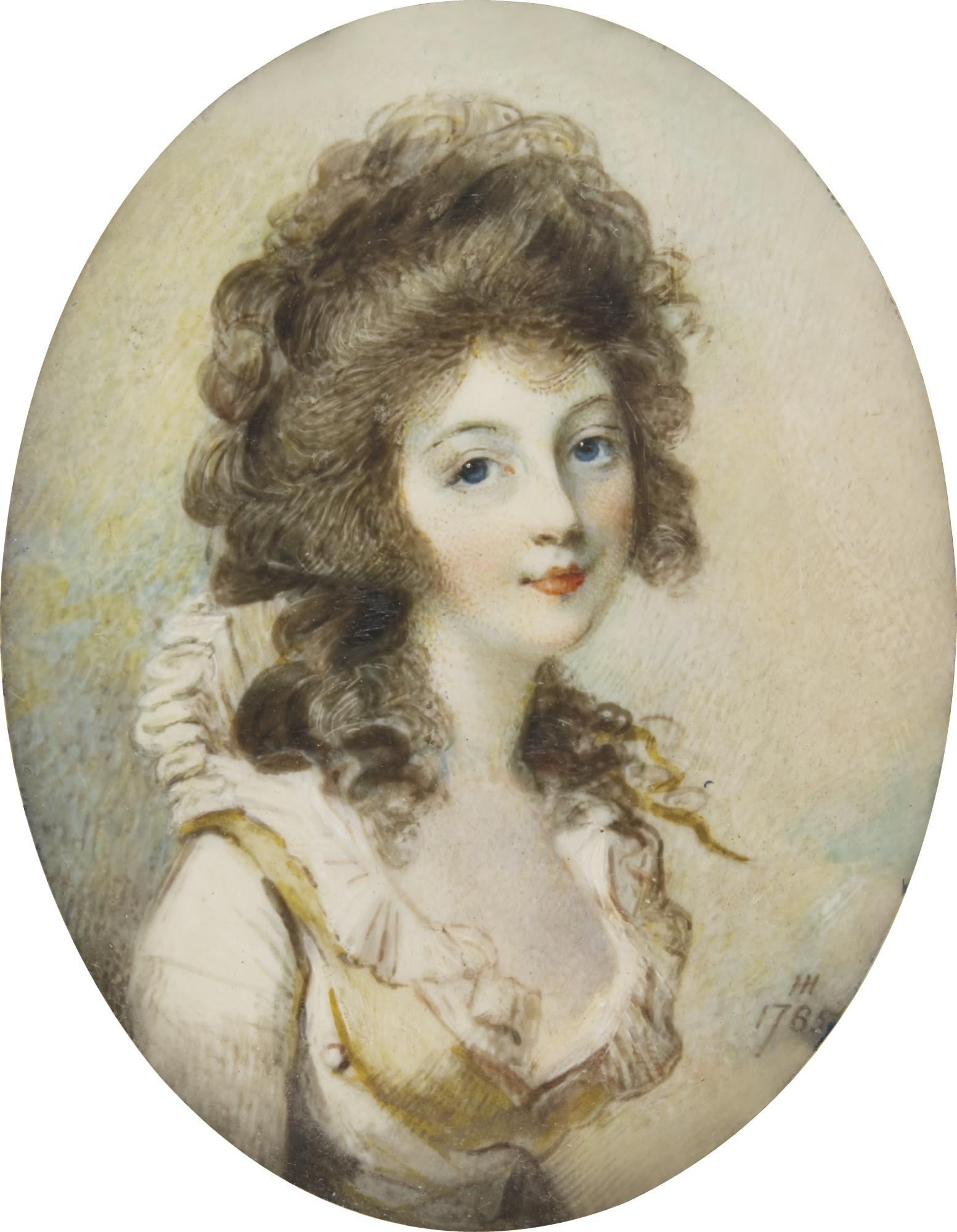 Horace Hone, A.R.A. - Portrait Of Lady Elizabeth Anne Cole, Later Lady Magennis (1769-1807)