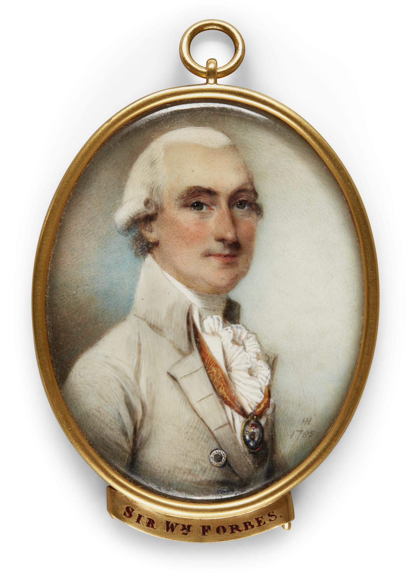 Horace Hone, A.R.A. - Portrait Of Sir William Forbes, 6Th Bt. Of Pitsligo (1739-1806)