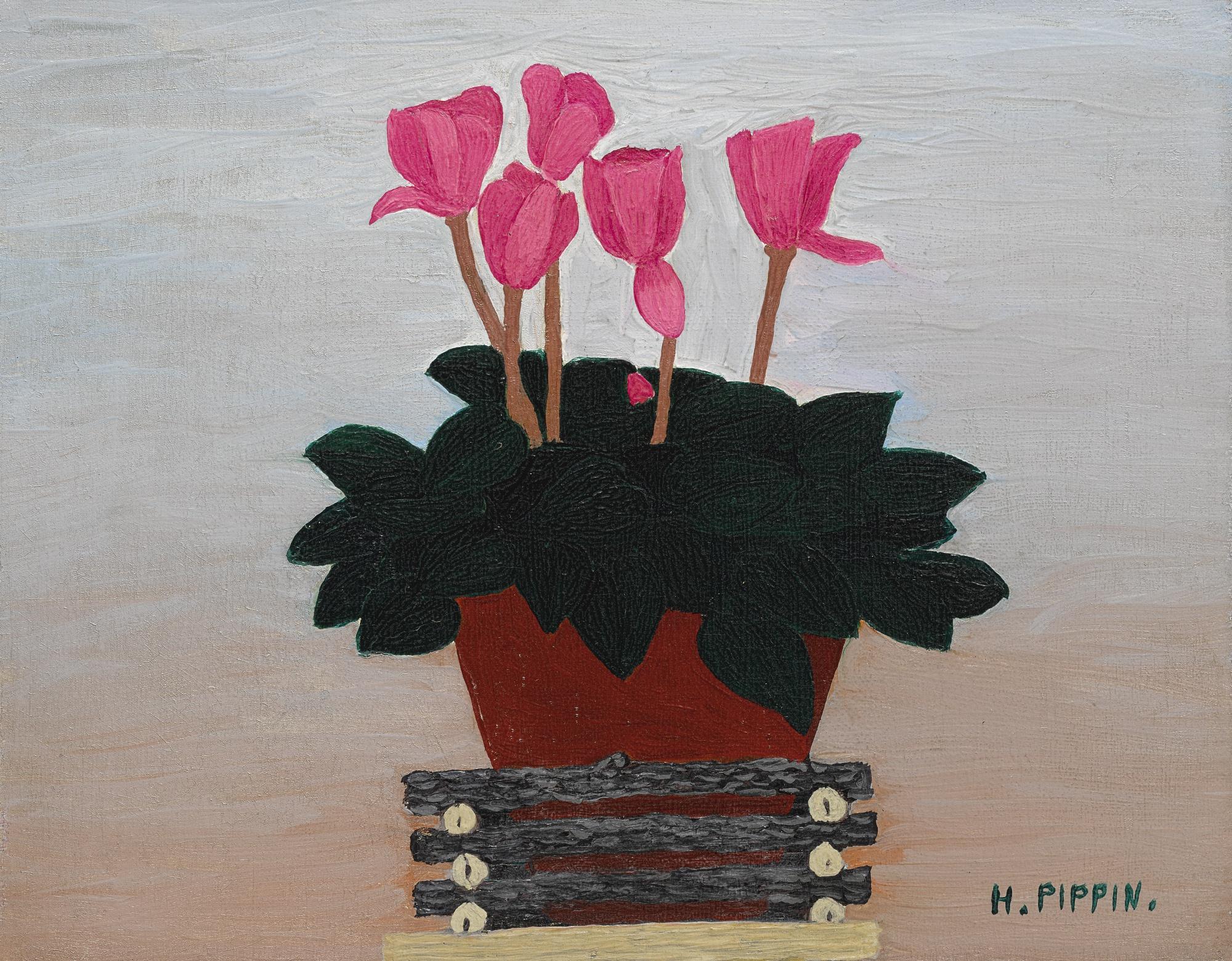 Horace Pippin - Cyclamen