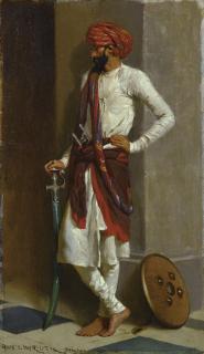 Horace Van Ruith - A Kattiwar Sentry 