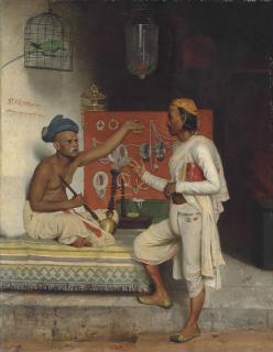 Horace Van Ruith - A street seller in Bombay
