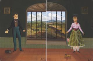 Horacio Rentería Rocha - Untitled (Niño y Niña)