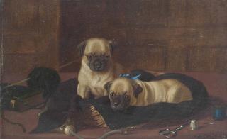 Horatio Henry Couldery - The seamstresses\' pugs