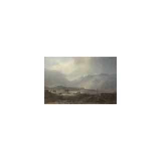 Horatio McCulloch R.S.A. - Possibly Duntroon Castle, Loch Crinan