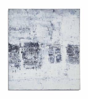 Horia Damian - Composition avec 4 formes grises