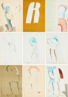 Horst Antes - Dreiundsechzig Offsets.