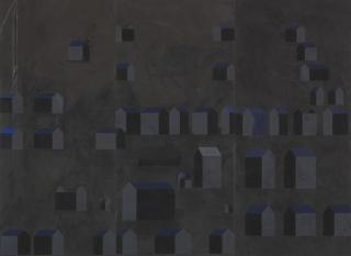 Horst Antes - Großes Dorf II