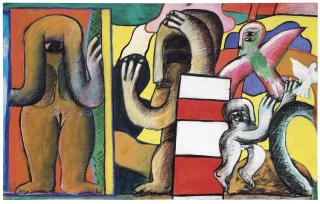 Horst Antes - Grosses Paar