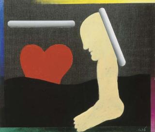 Horst Antes - Herz-Knüppel aus dem Sack