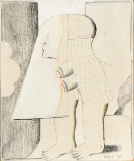 Horst Antes - Kleine Dame