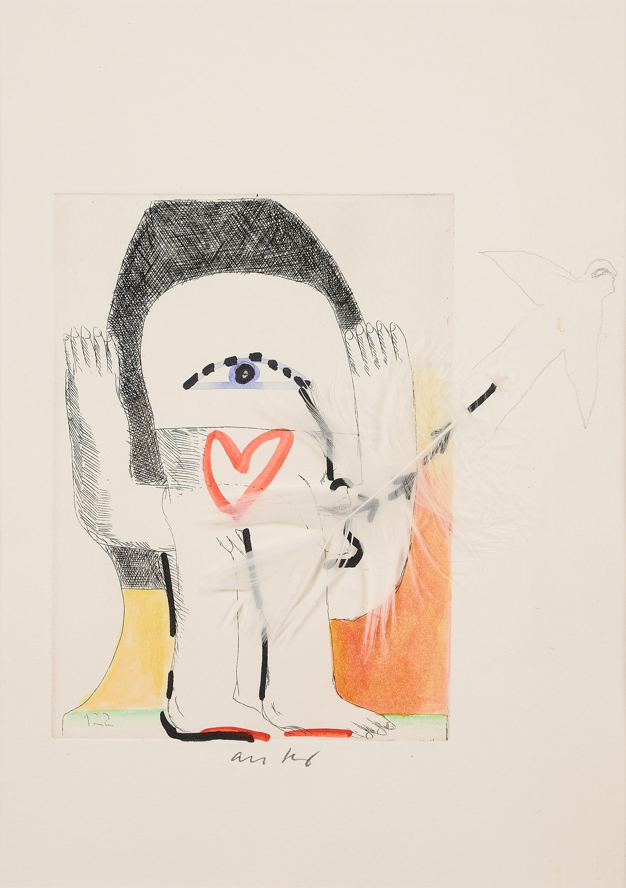 Horst Antes - Ohne Titel.