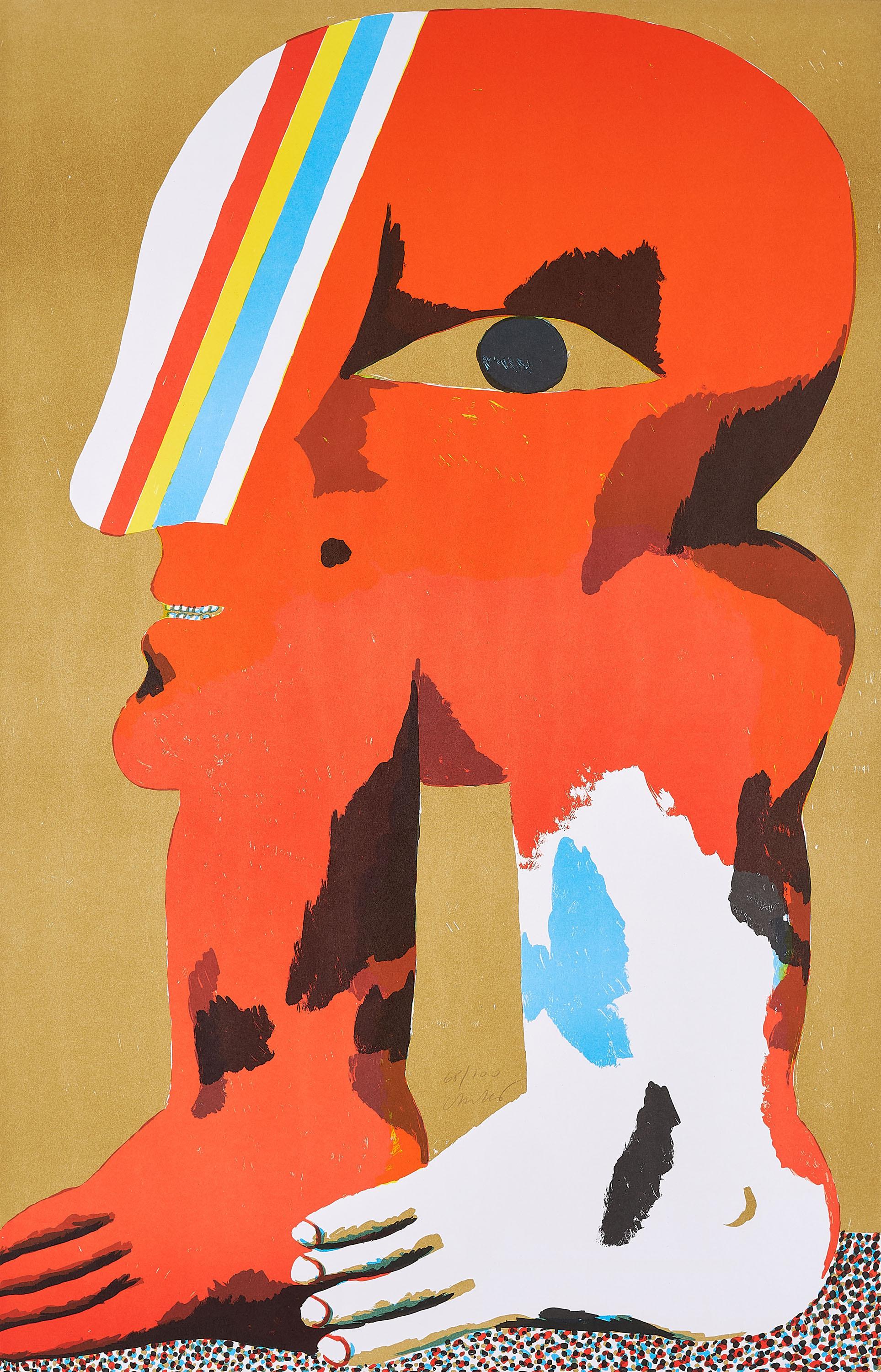 Horst Antes - Plakat Baden-Baden.