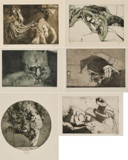 Horst Janssen - Der Alp. Variationen zu Heinrich Füssli.